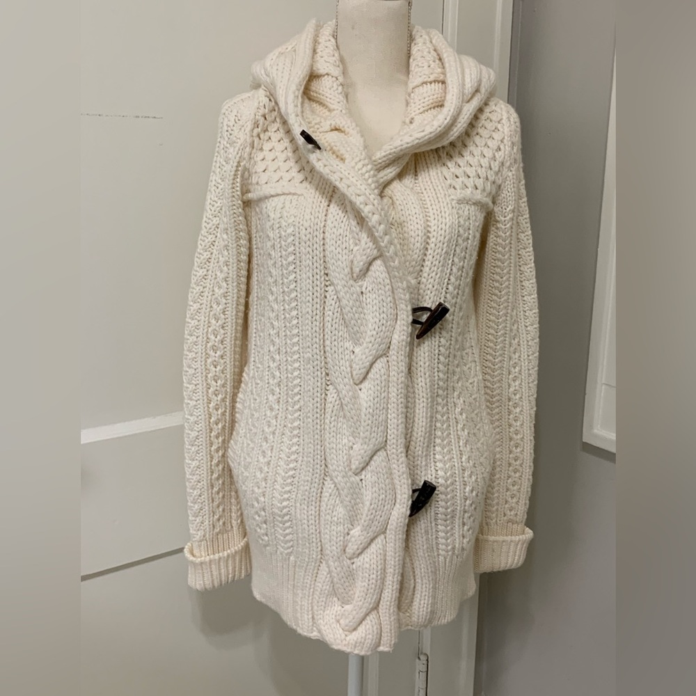 Loro Piana Cashmere Cardigan Sweater Hood